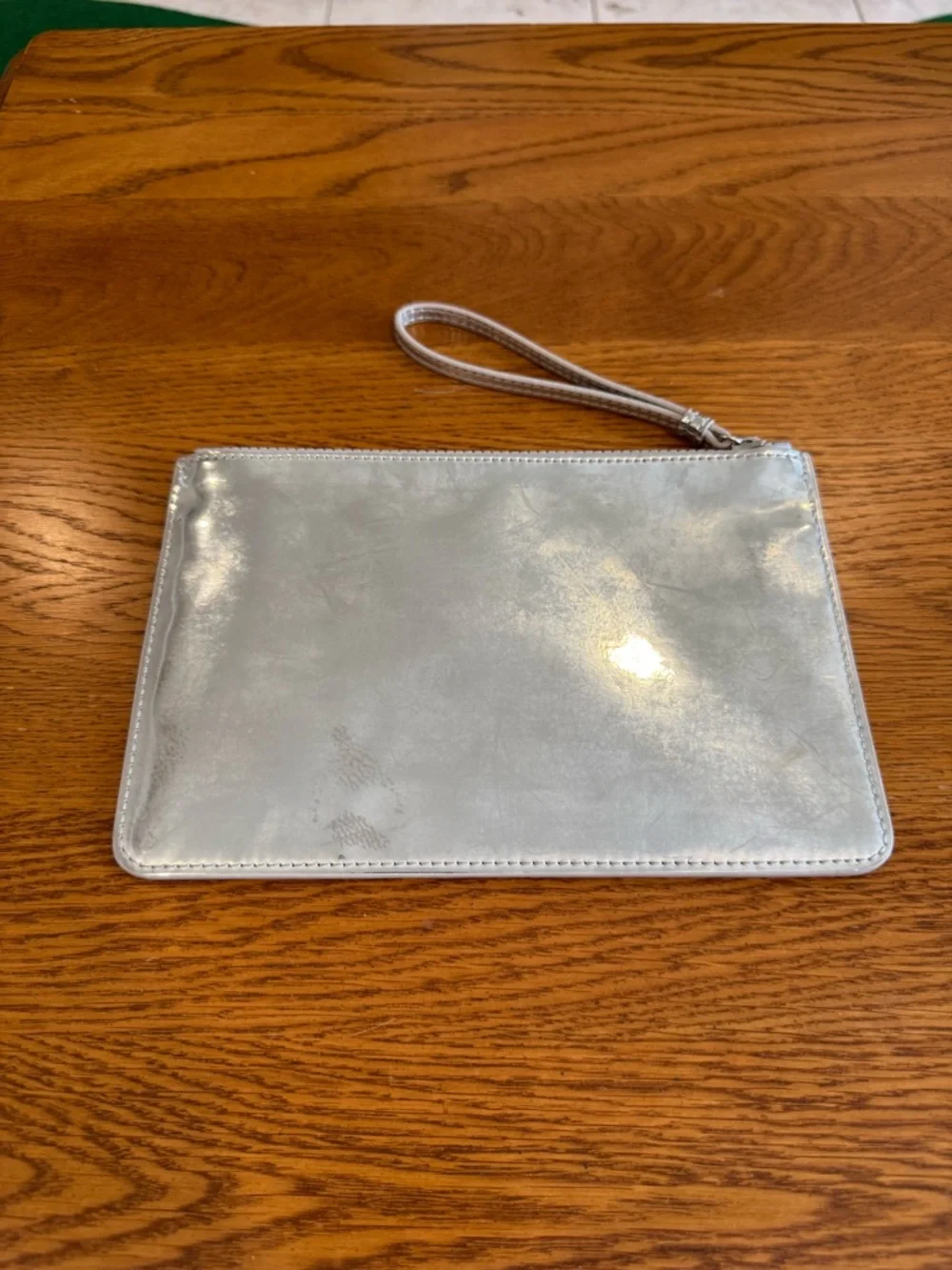 lululemon athletica Metallic Silver Wristlet Tablet Sleeve